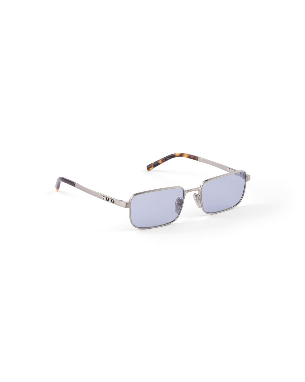 Prada White Sunglasses With Logo for men