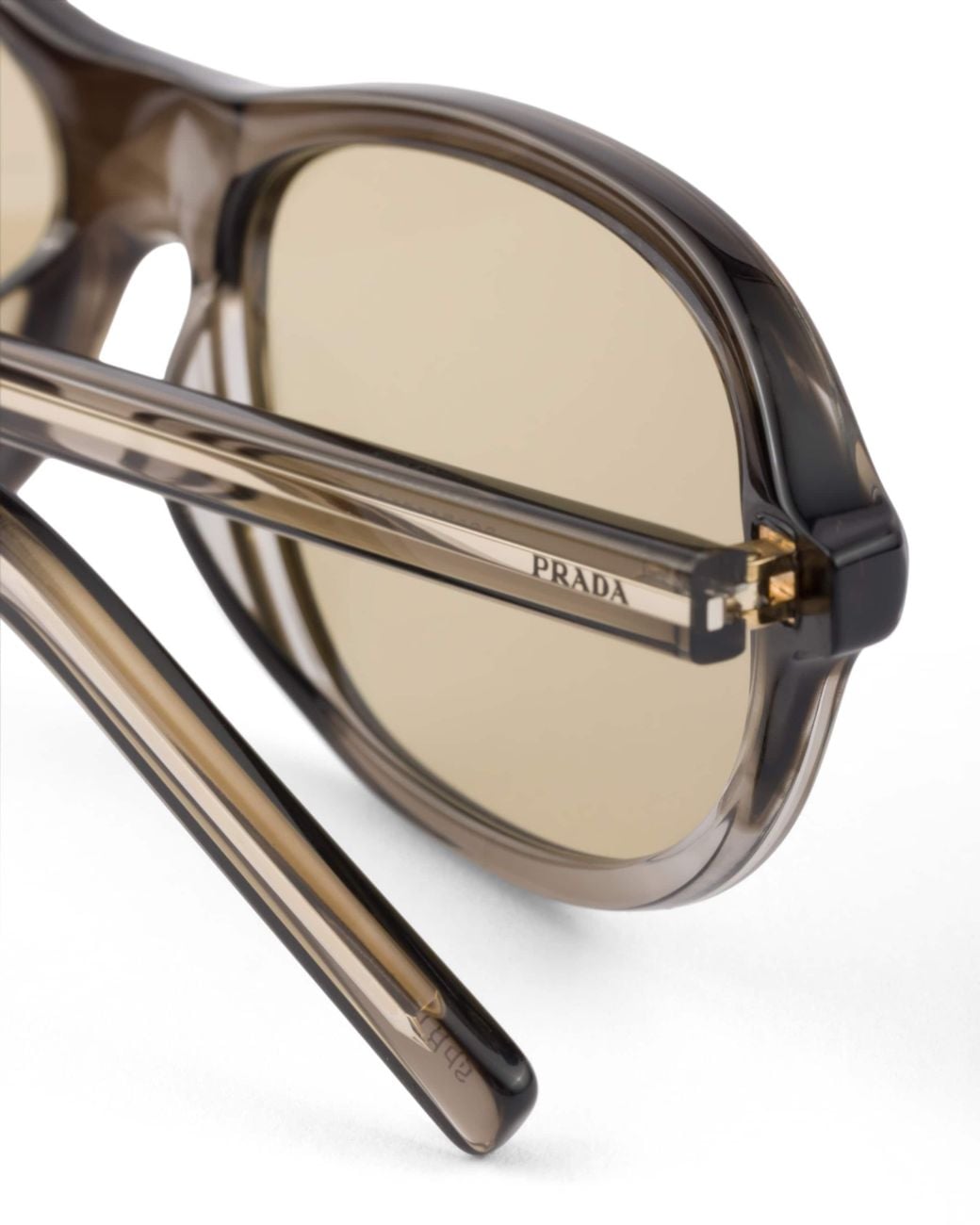 Prada Multicolor Sunglasses With The Iconic Metal Plaque