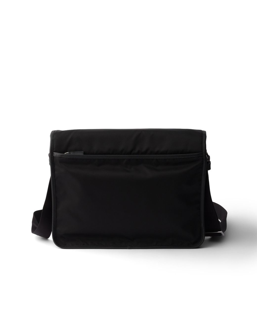 Prada Black Re-Nylon And Saffiano Leather Shoulder Bag for men