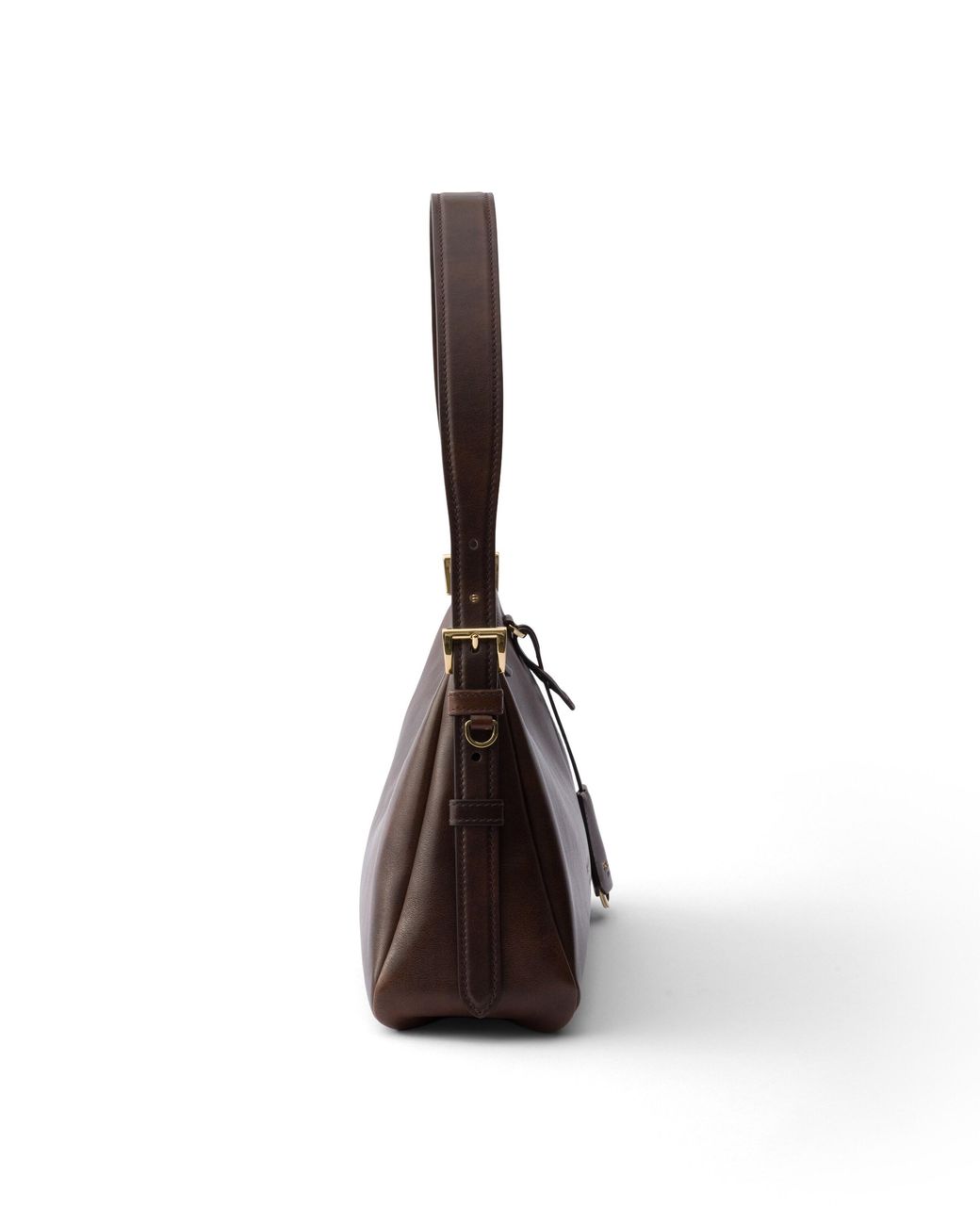 Borsa A Spalla Aimée Medium di Prada in Brown