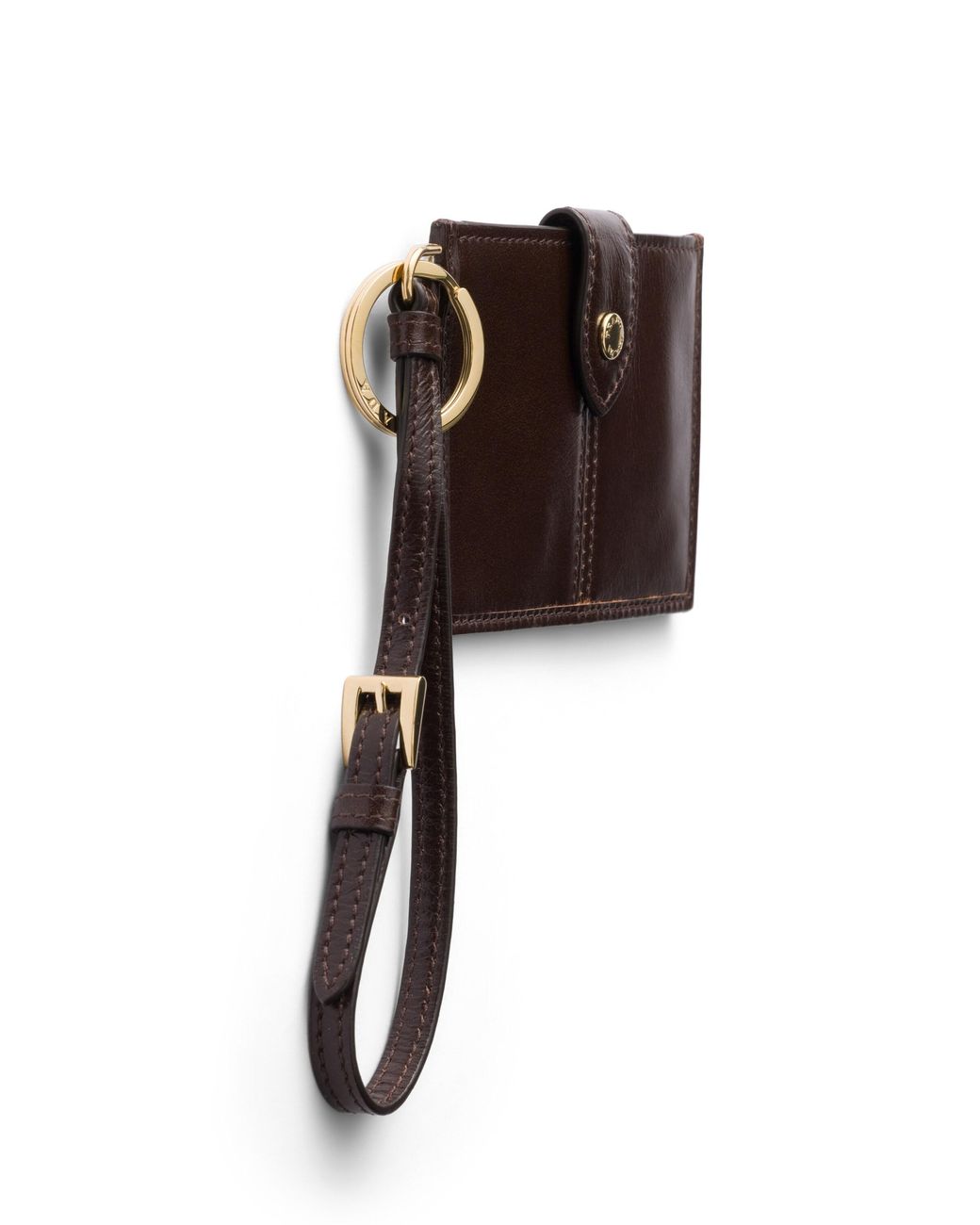 Prada White Leather Card Holder