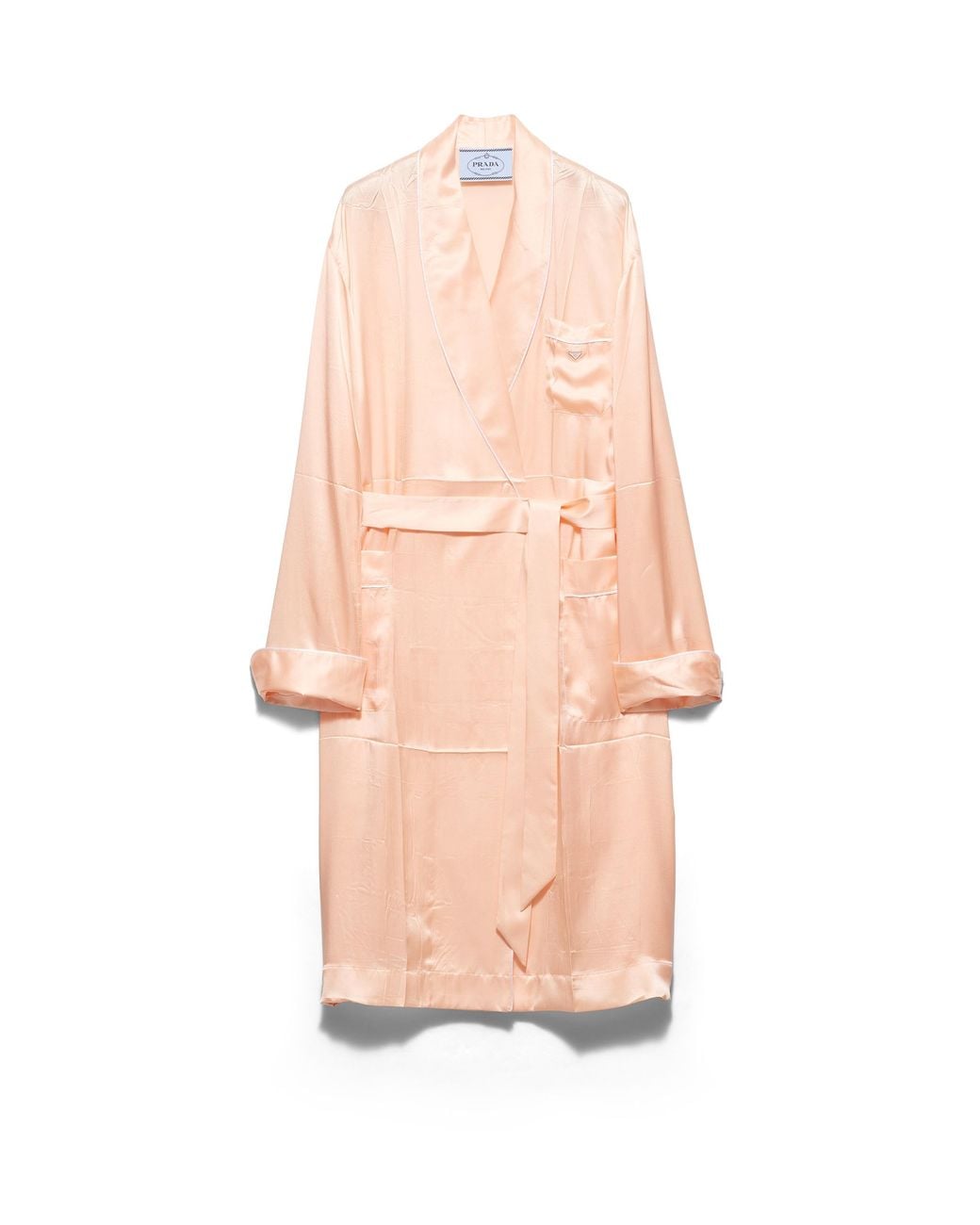Prada Pink Silk Robe