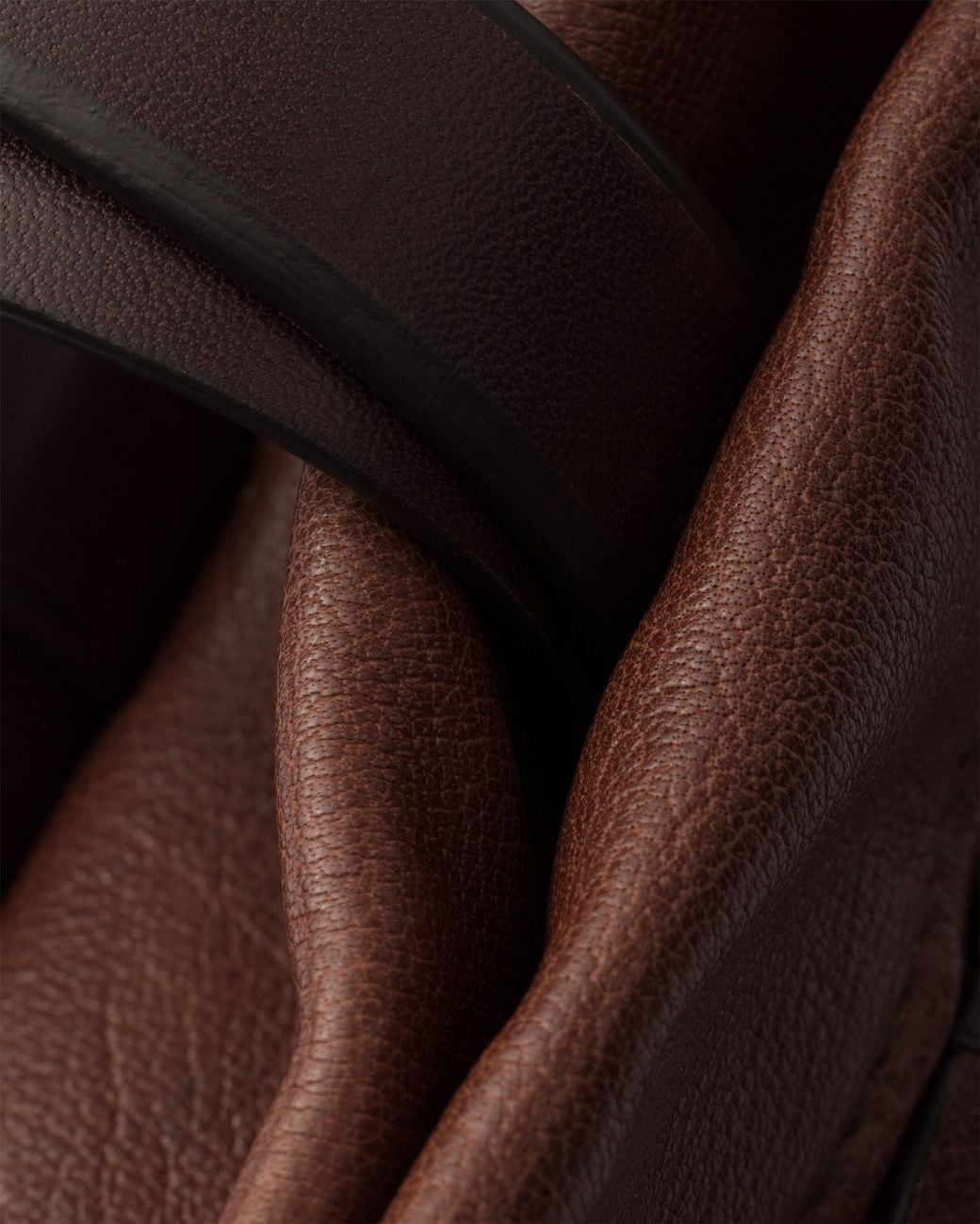 Prada Brown Route Medium Leather Tote Bag
