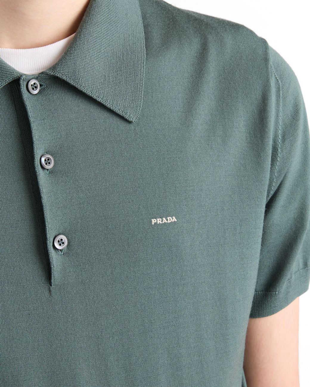 Polo di Prada in Green da Uomo