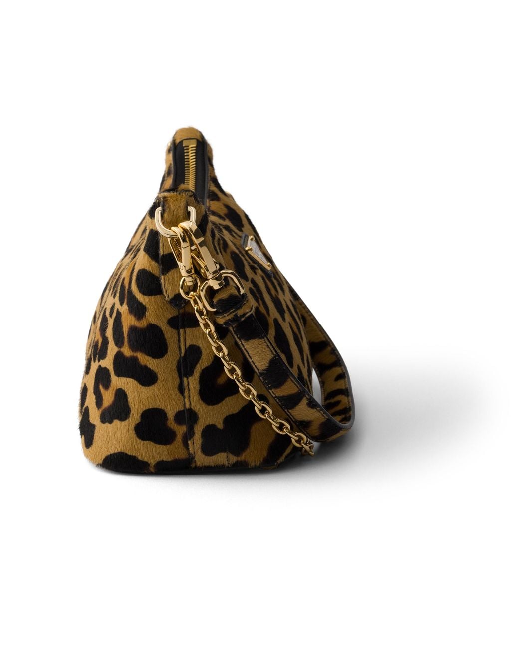Prada Yellow Printed Calf Hair Leather Mini-Bag