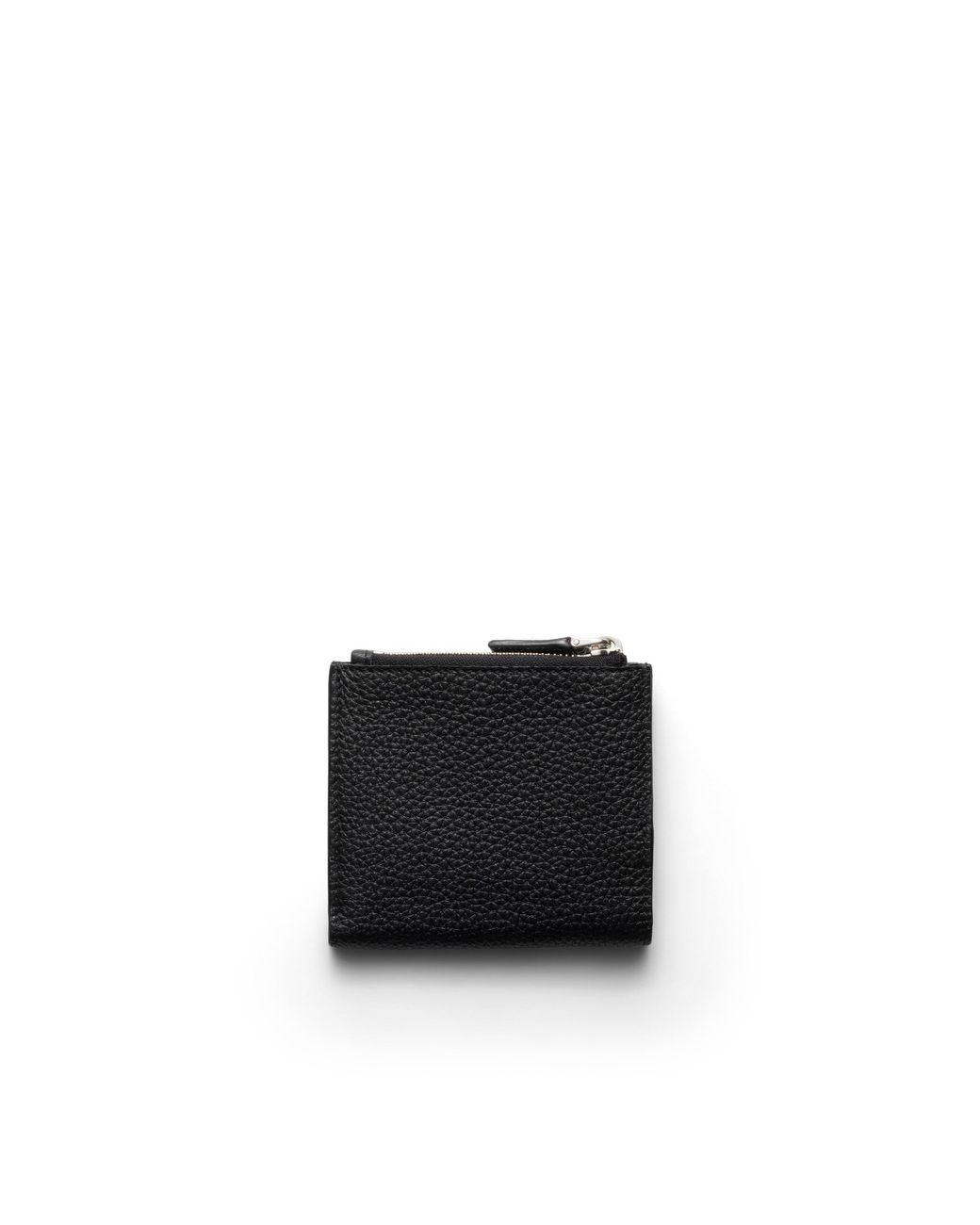 Prada Black Small Leather Zipped Wallet for men