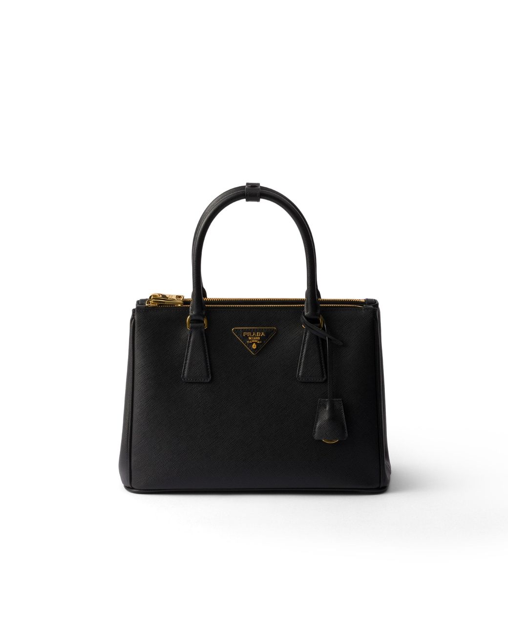 Prada Black Medium Galleria Saffiano Leather Bag