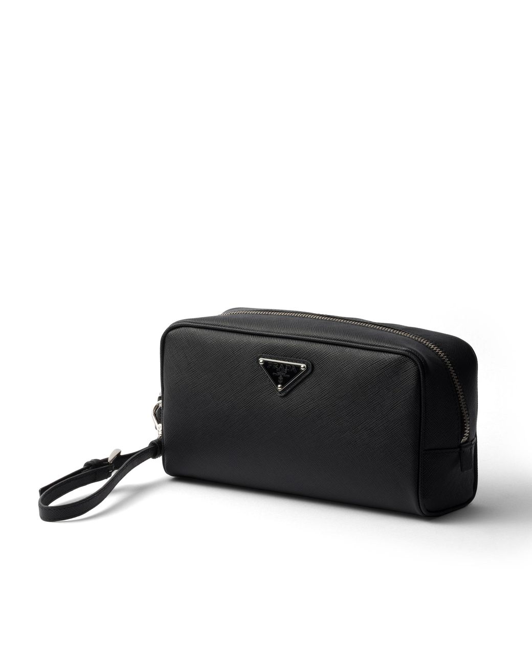 Prada Black Saffiano Pouch for men
