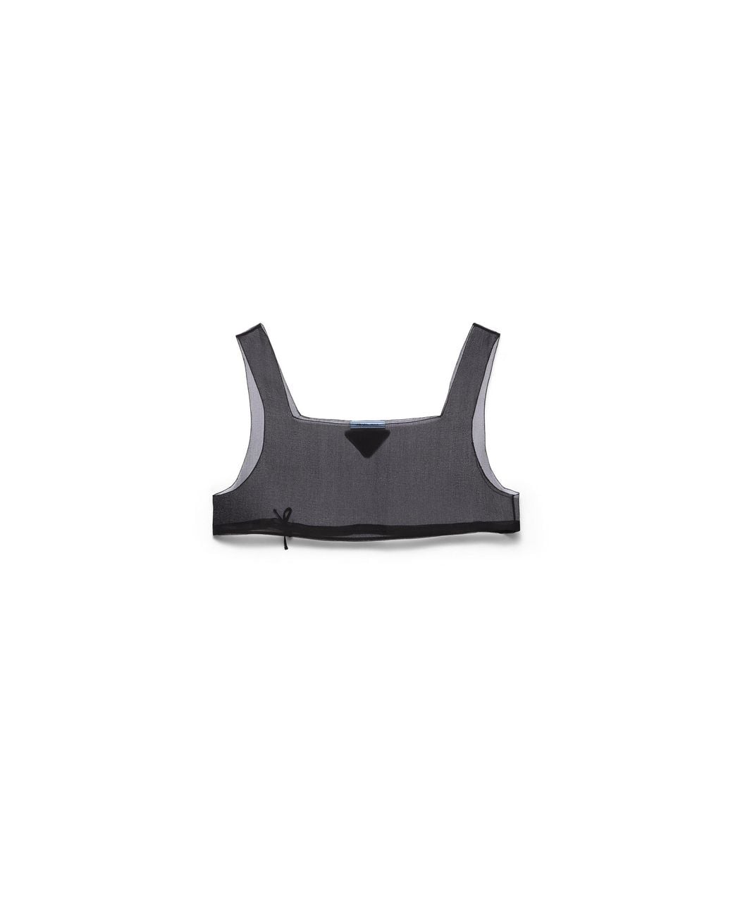 Prada Blue Cigaline Top