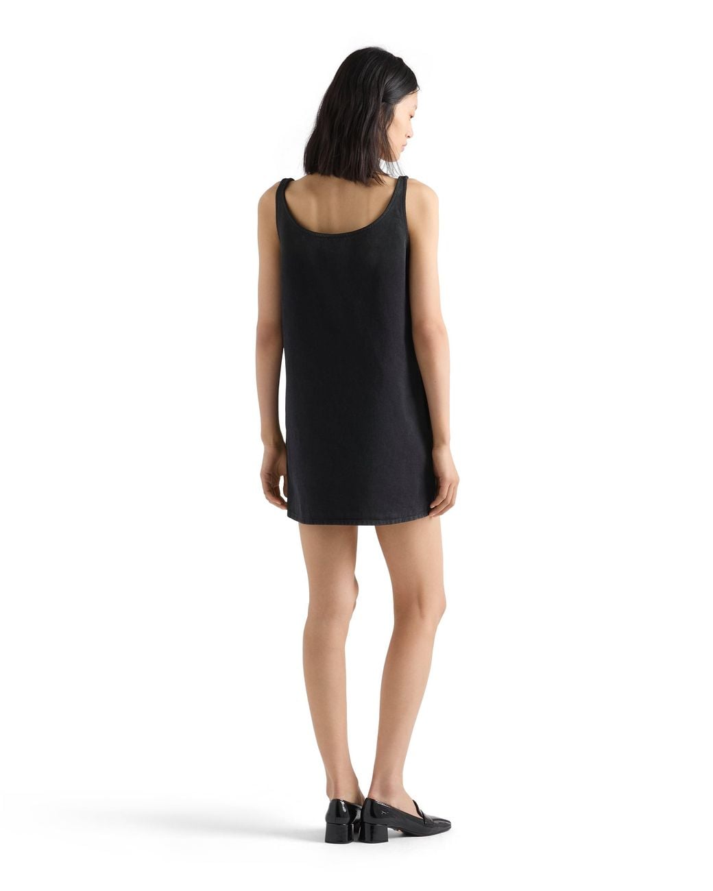 Prada Black Denim Mini-Dress