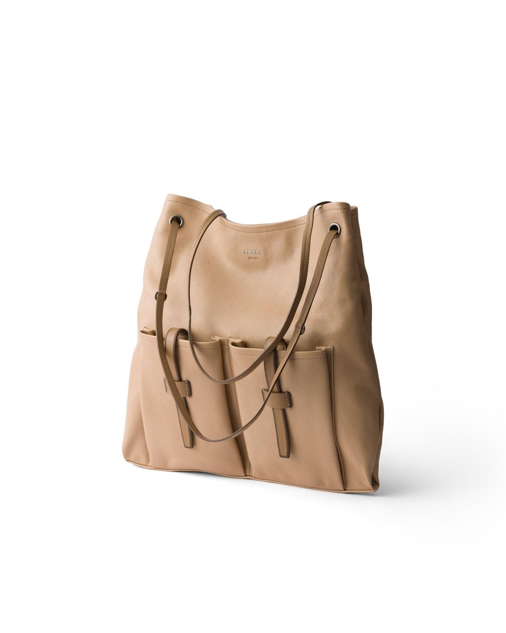 Borsa Route Extra Large di Prada in Natural