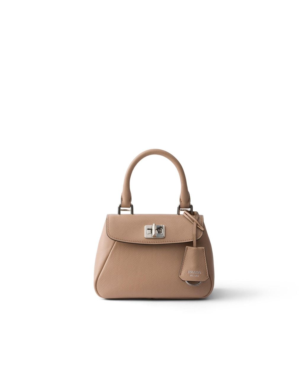 Prada White Avoir Mini Handbag