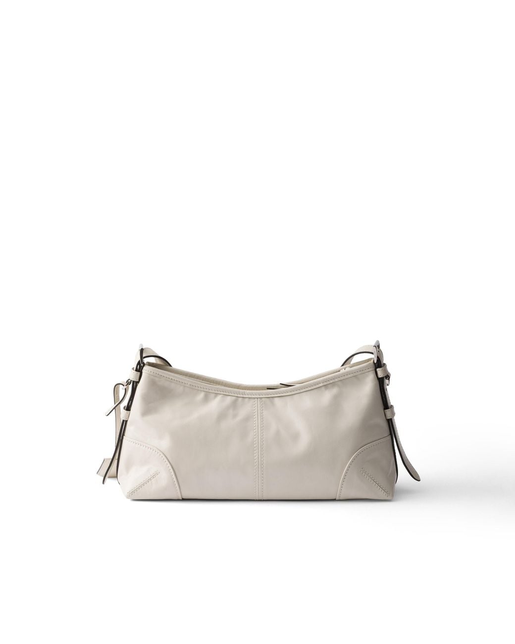 Borsa A Spalla Aimèe Medium di Prada in White