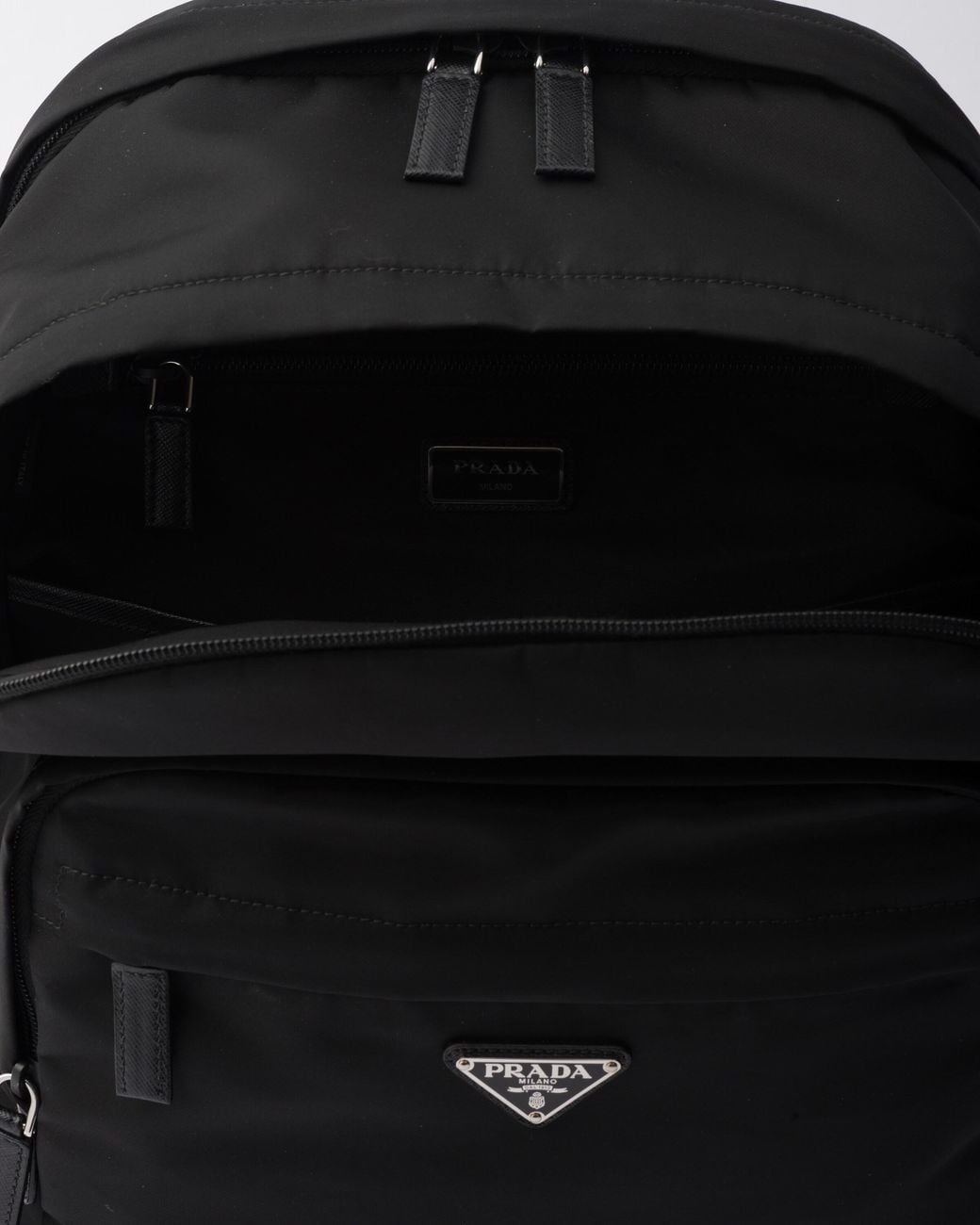 Mochila Re-Nylon Prada de hombre de color Black