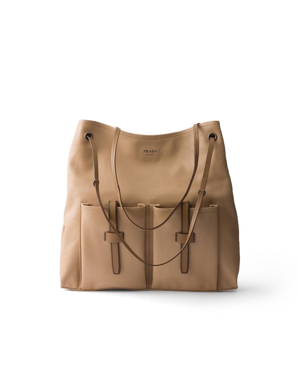 Borsa Route Extra Large di Prada in Natural