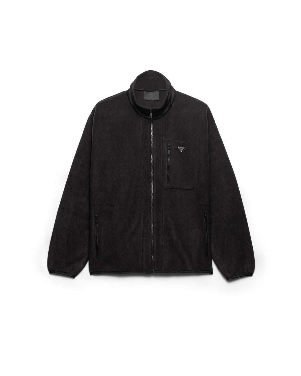 Prada Black Fleece Blouson Jacket for men
