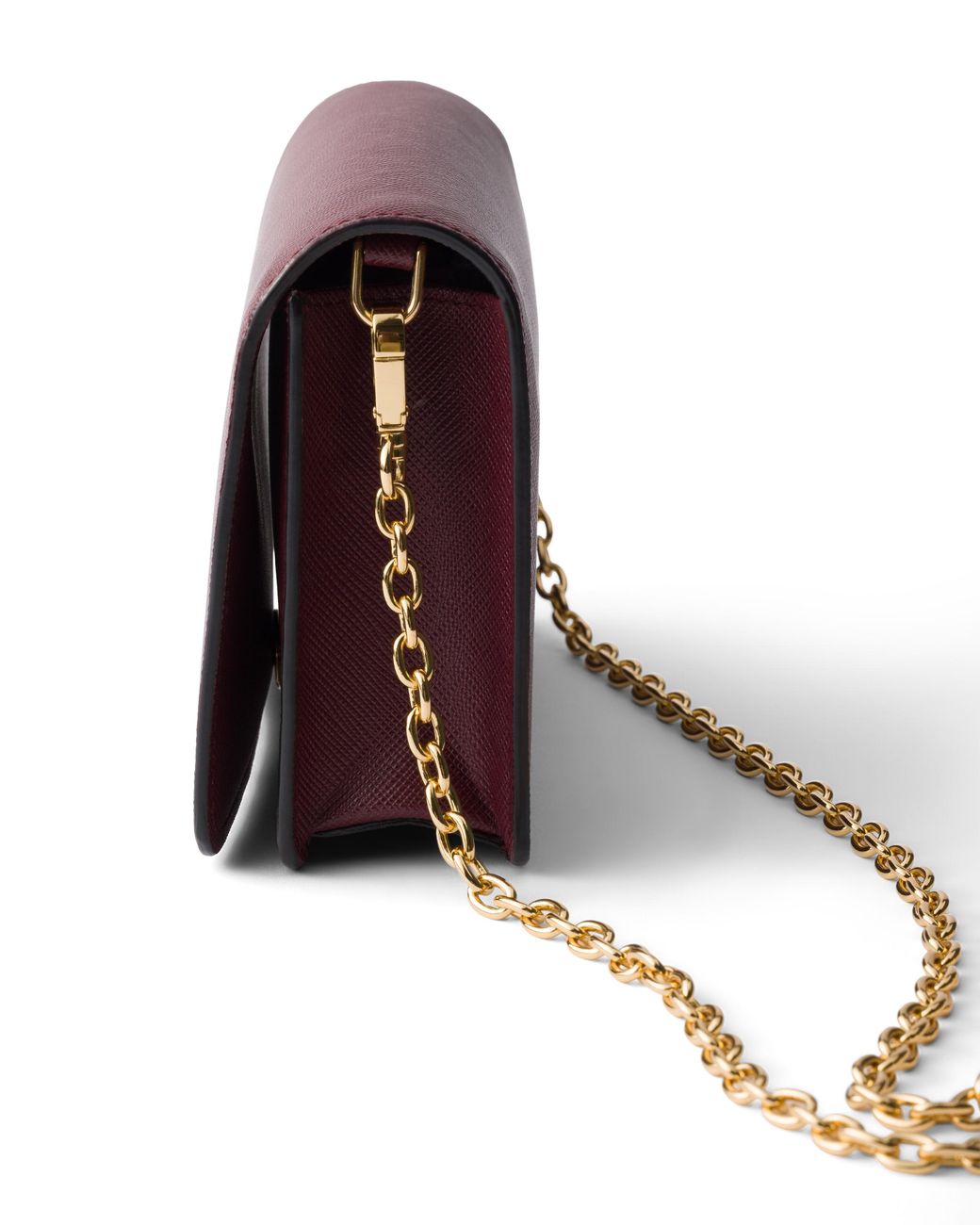 Prada Purple Saffiano Leather Mini-Bag