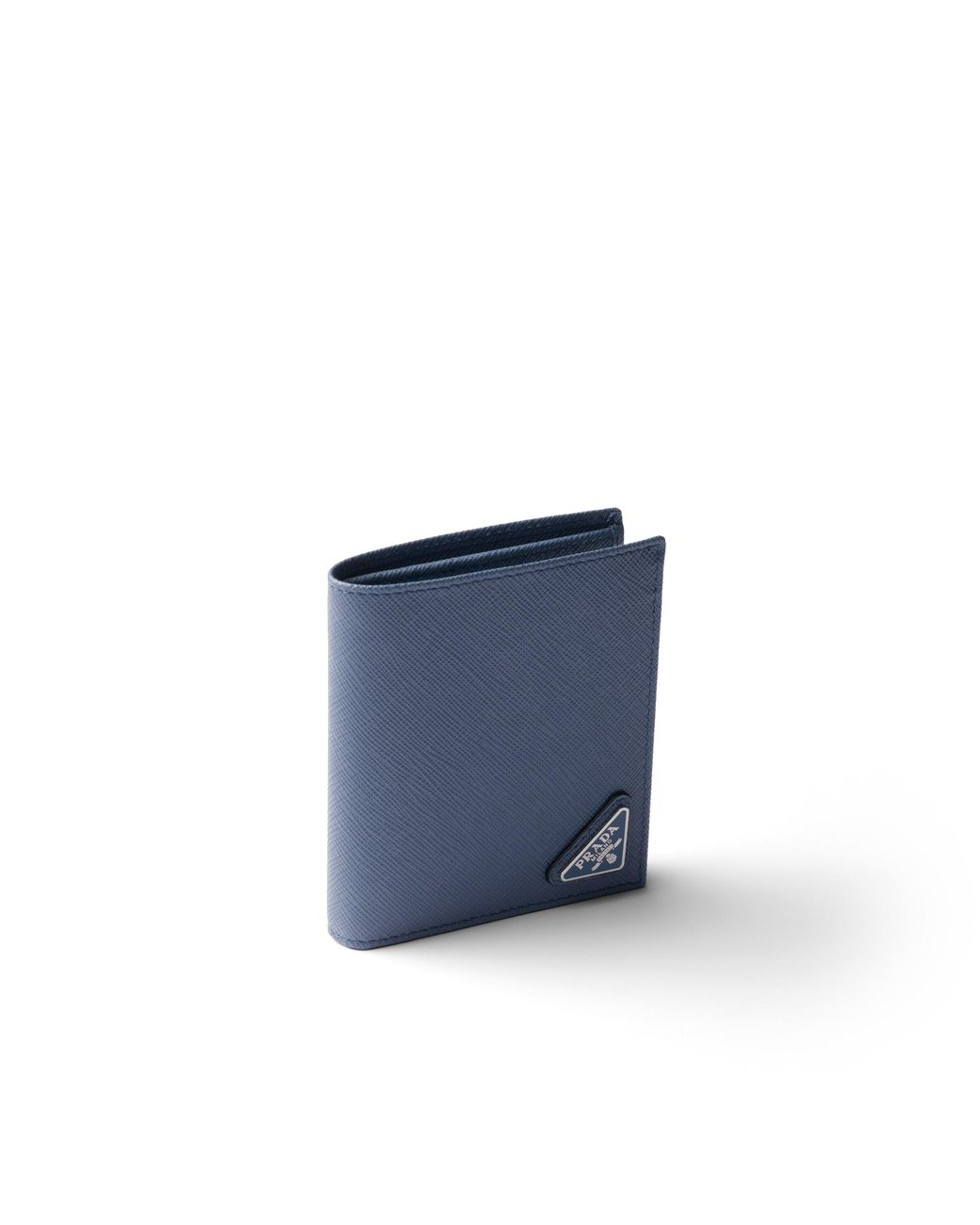 Prada Blue Saffiano Leather Wallet for men