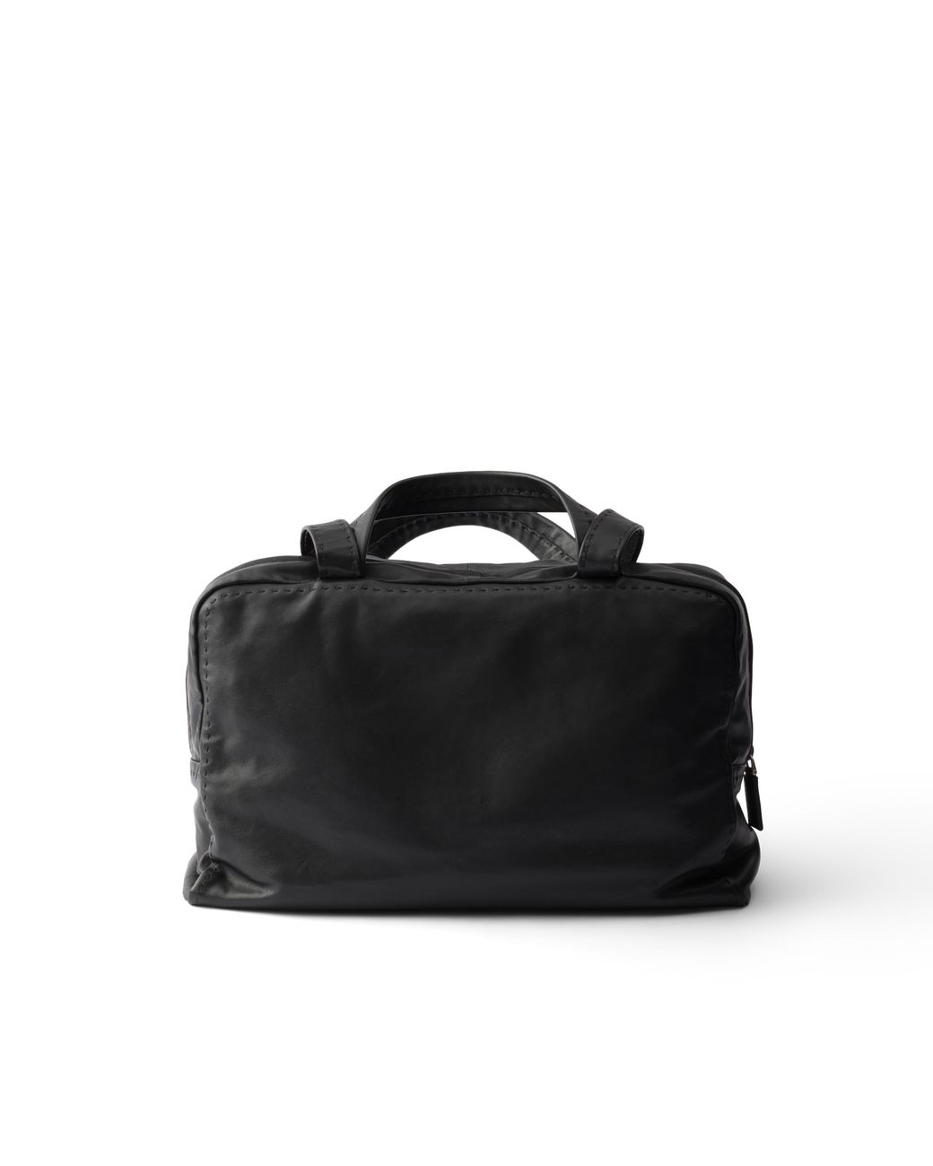Prada Black Nappa Leather Work Bag for men