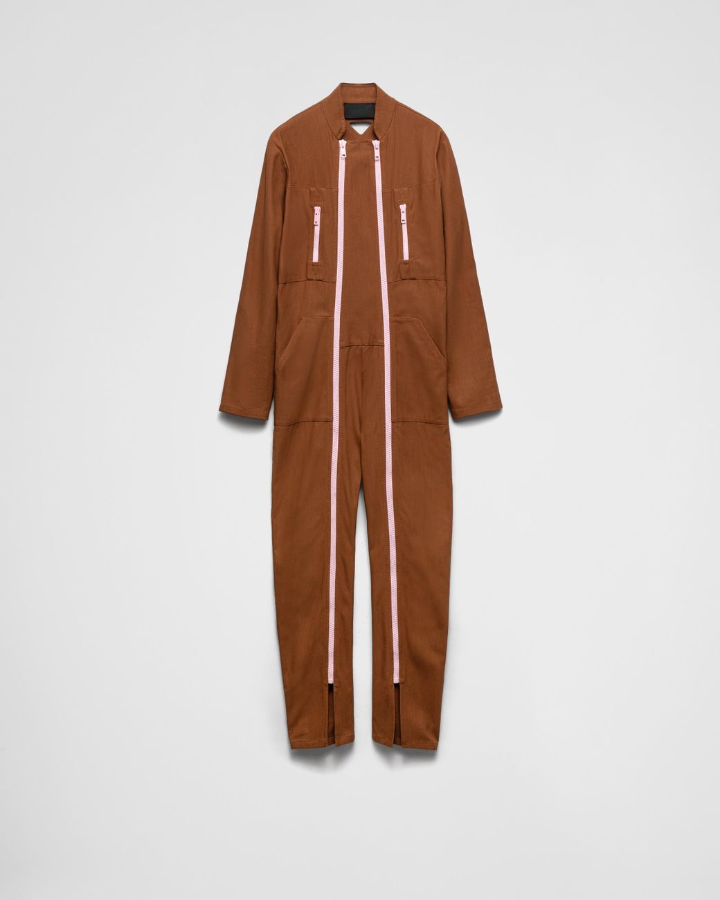 Prada Cotton Jumpsuit in Brown for Men | Lyst