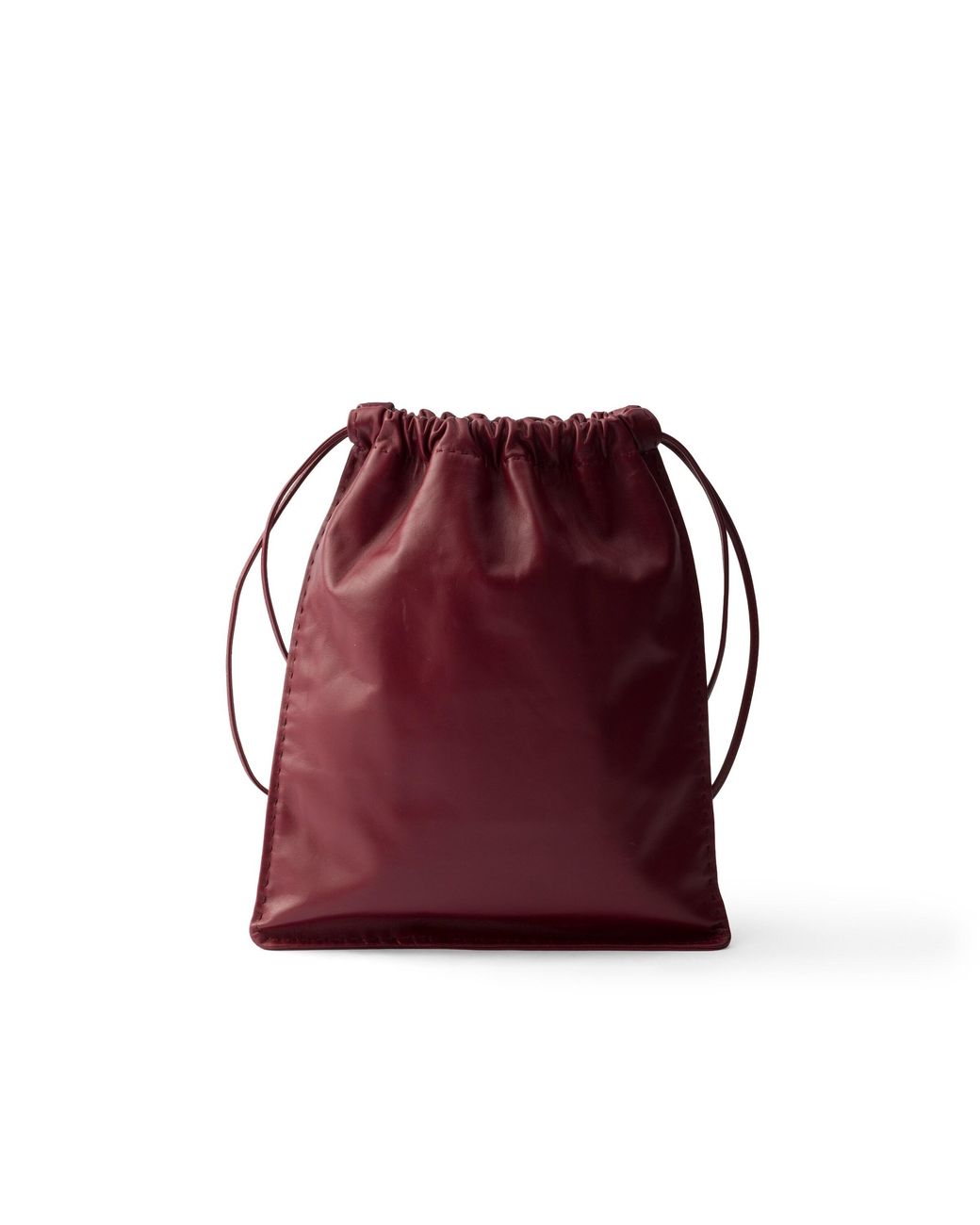 Prada Red Wish Nappa Leather Pouch