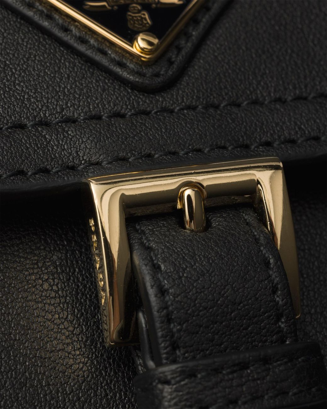 Prada Black Large Nappa Leather Wallet