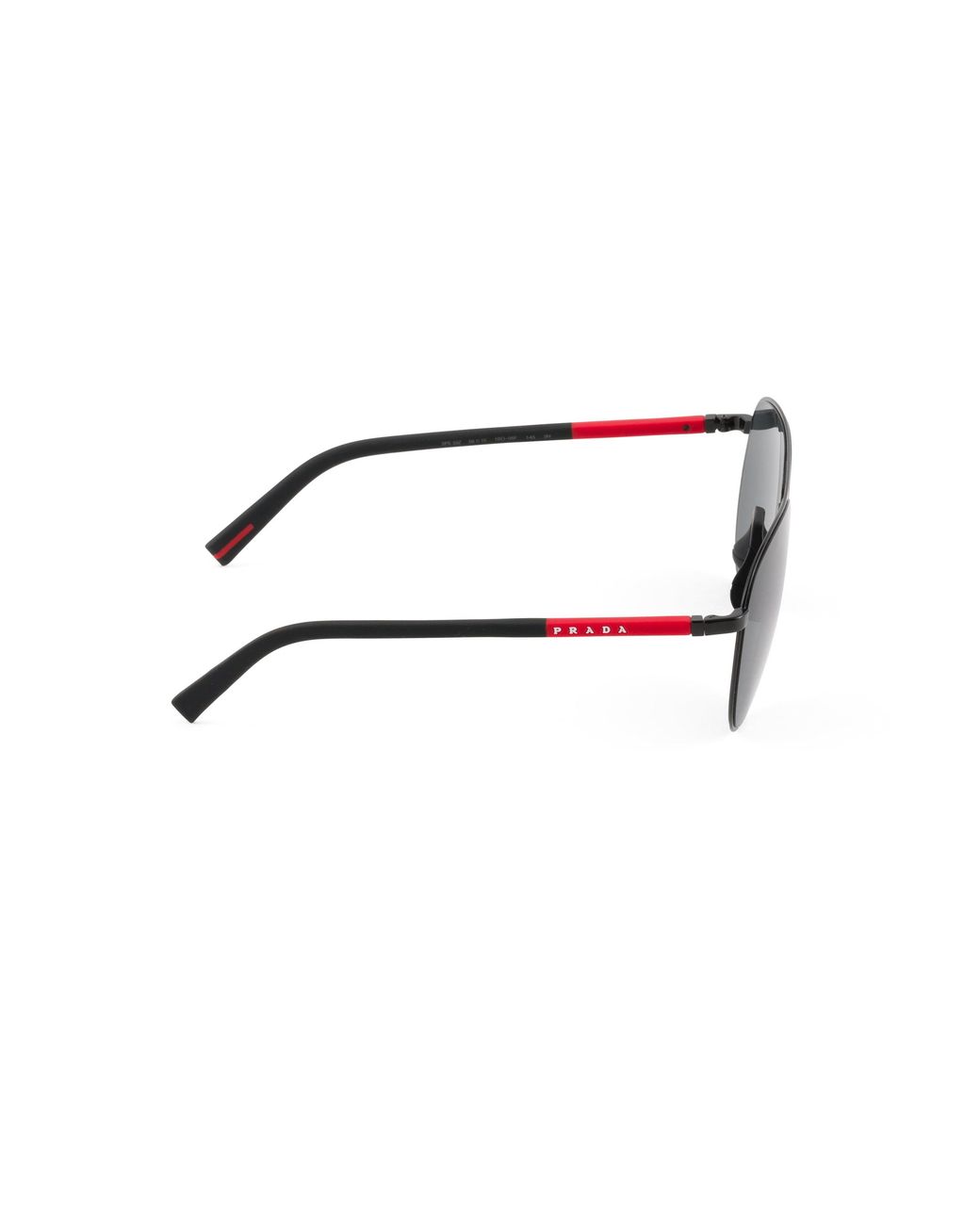 Prada Gray Linea Rossa Sunglasses for men