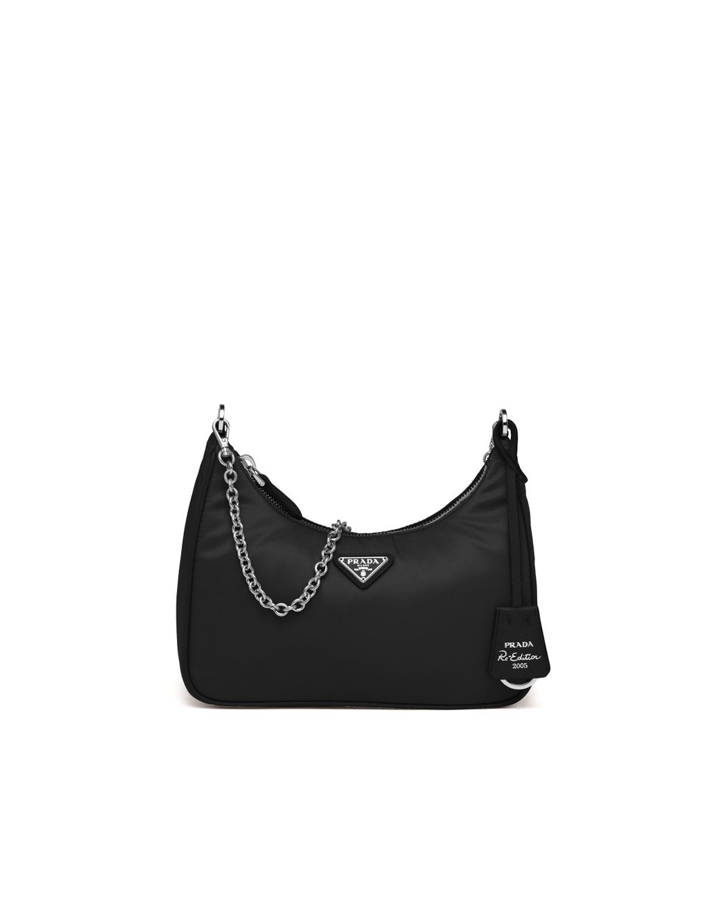 Prada Re-edition 2005 Nylon Bag in Black | Lyst