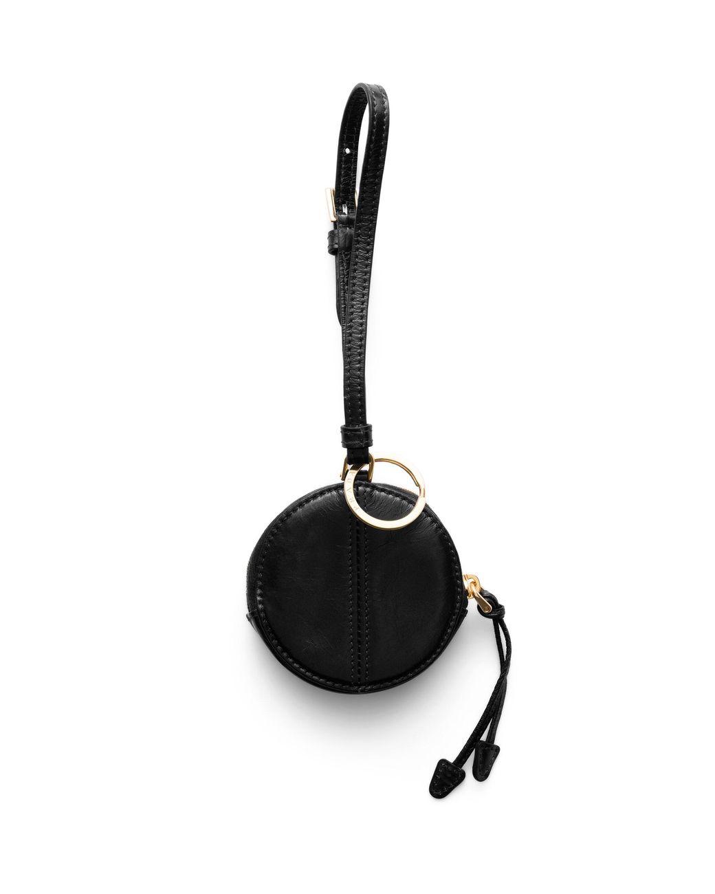 Prada Black Leather Mini-Pouch