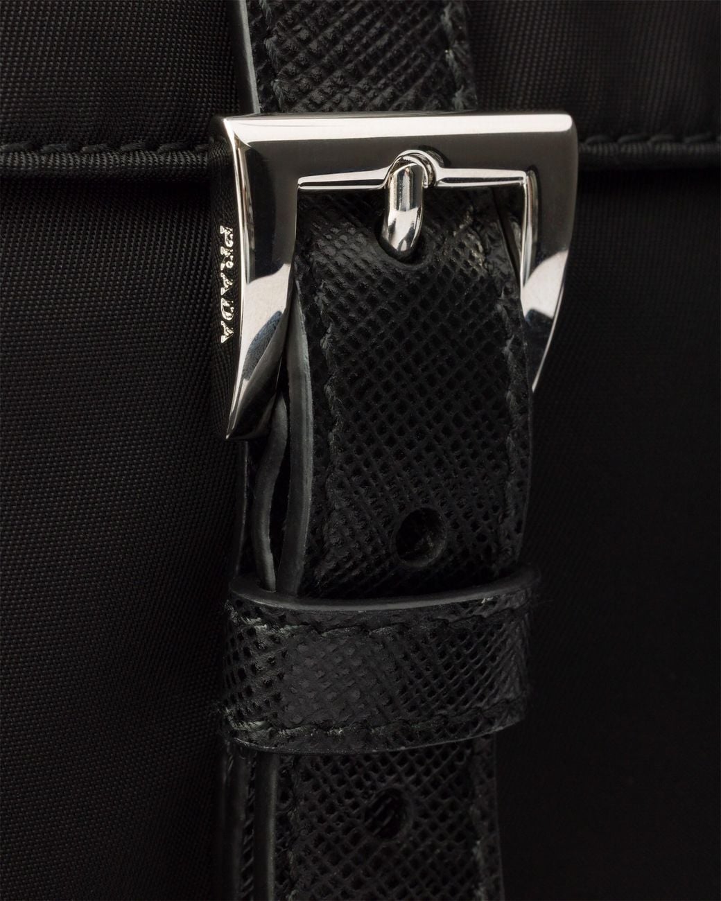 Prada Black Large Re-Nylon Shoulder Bag