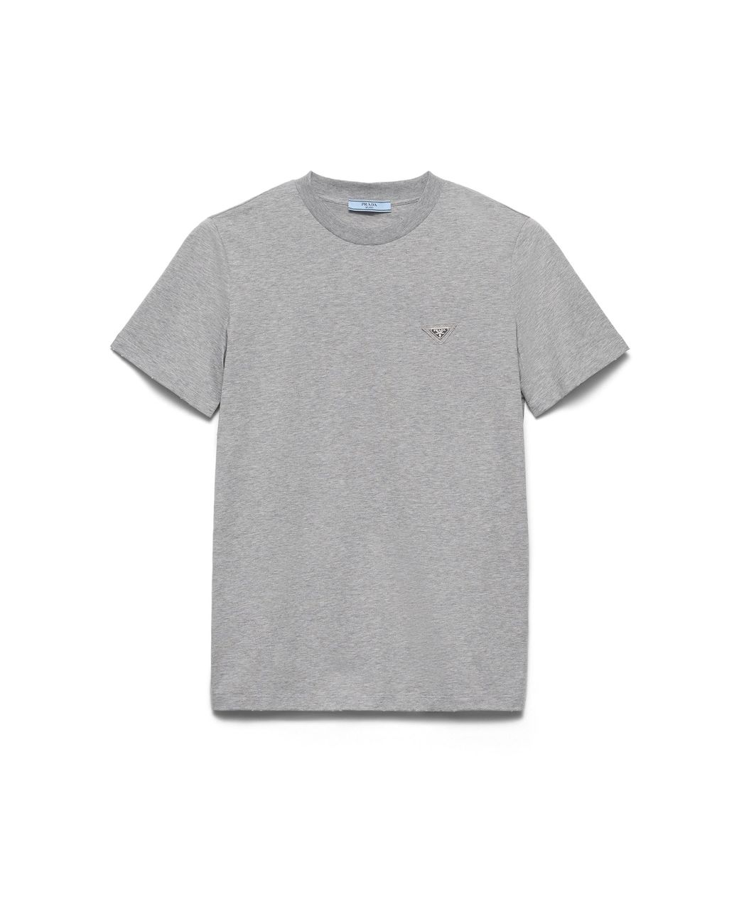 Prada Gray Jersey T-Shirt
