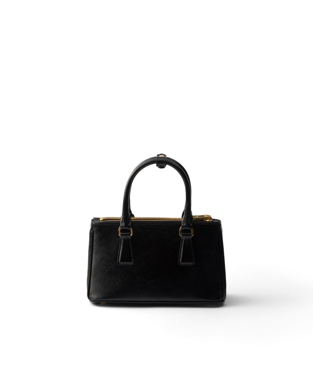 Prada Black Galleria Patent Saffiano Leather Mini-Bag