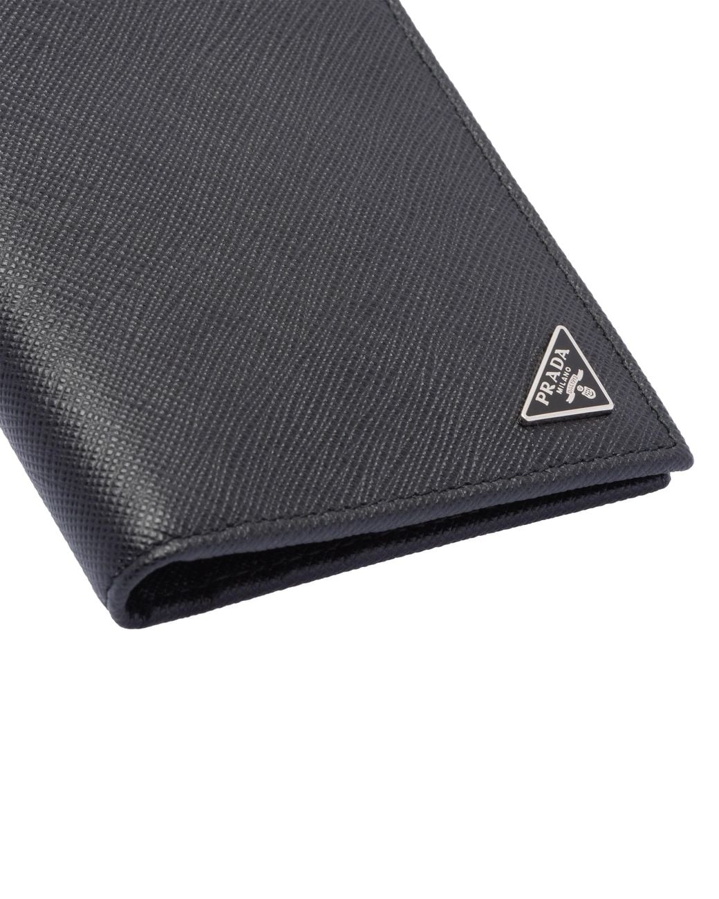 Prada White Saffiano Leather Wallet for men