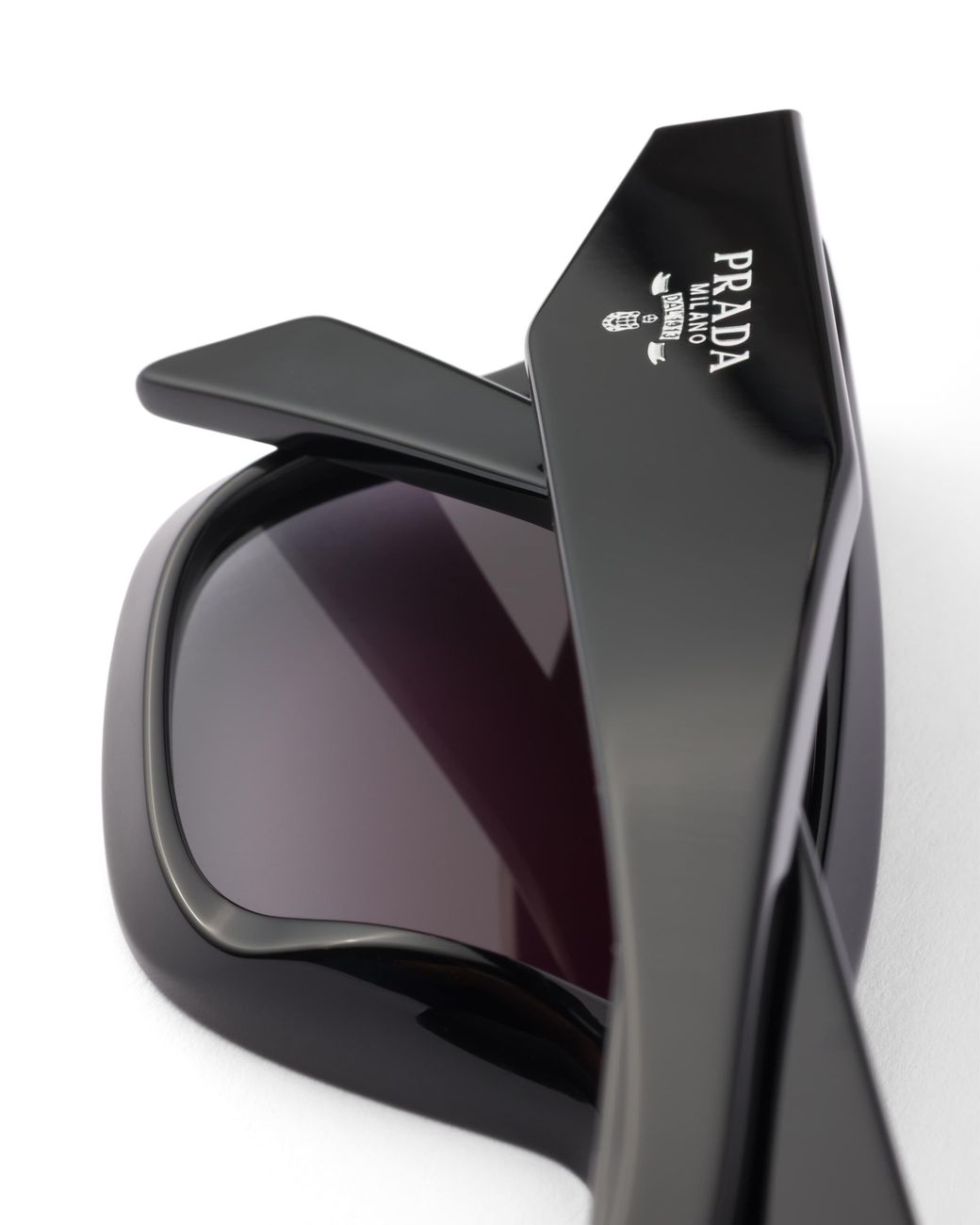 Prada Blue Sunglasses With Logo