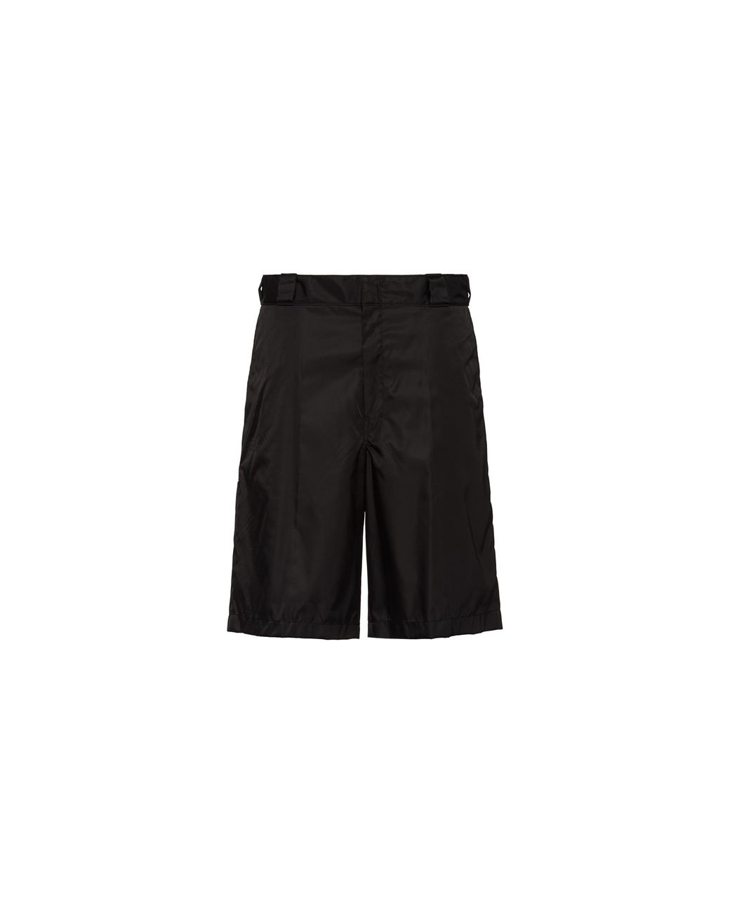 Prada White Re-nylon Bermudas for men