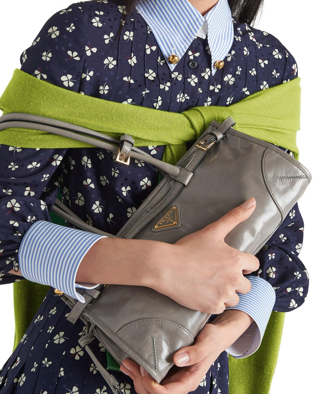 Prada Multicolor Medium Leather Handbag