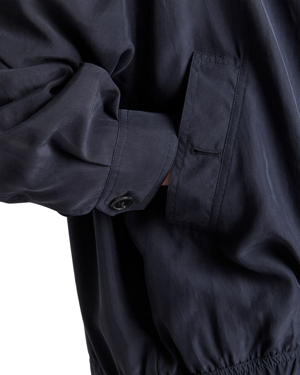 Prada Blue Silk Jacket