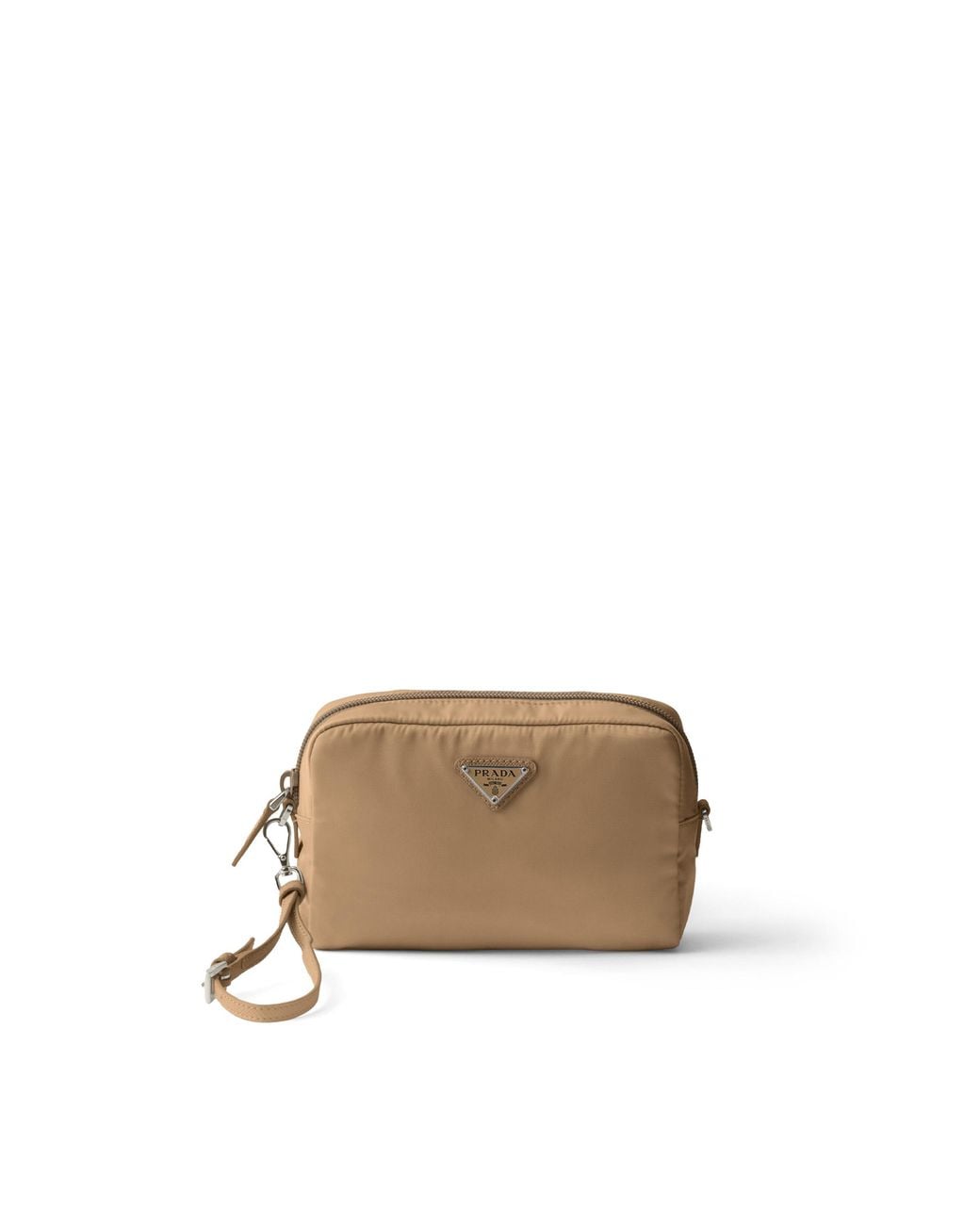Prada Natural Small Re-Nylon Pouch