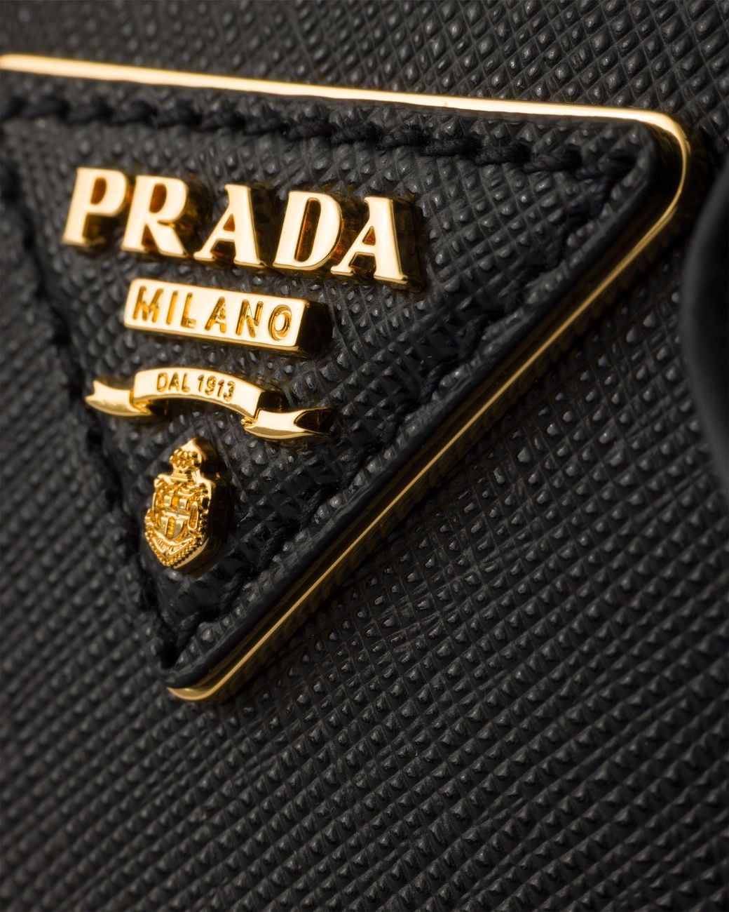Borsa Galleria Mini di Prada in Black