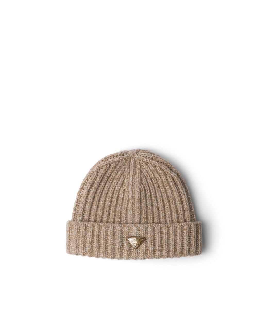 Prada Multicolor Mouliné Cashmere And Wool Beanie for men