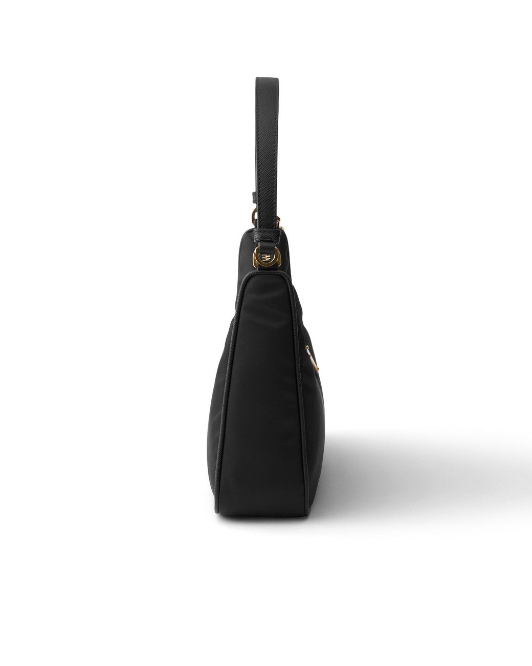 Prada Black Re-Edition 2005 Re-Nylon And Saffiano Mini Bag