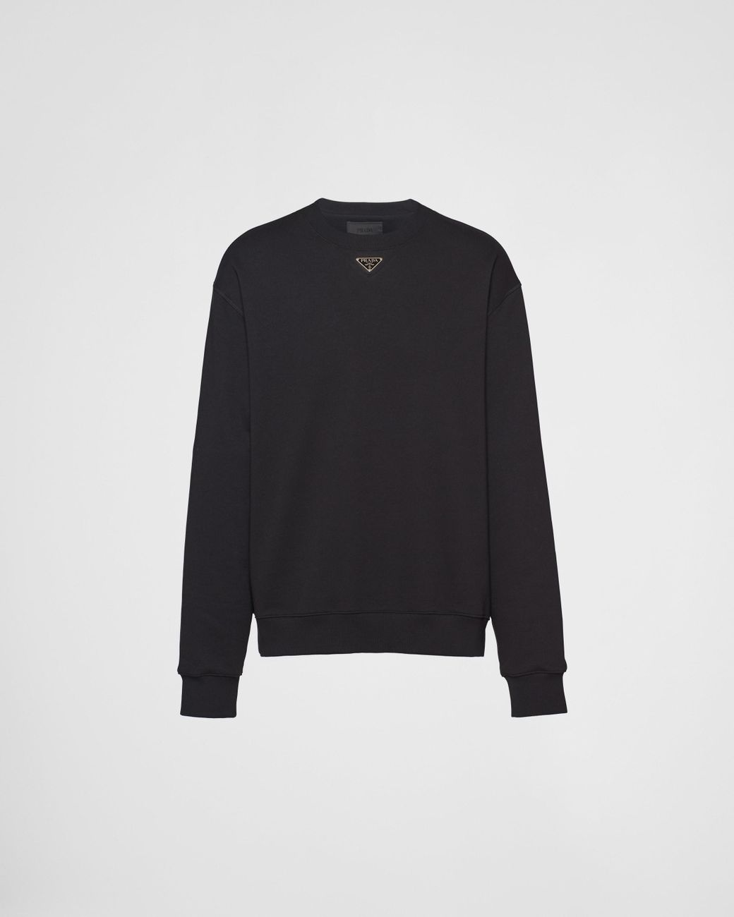 PRADA triangle logo sweat