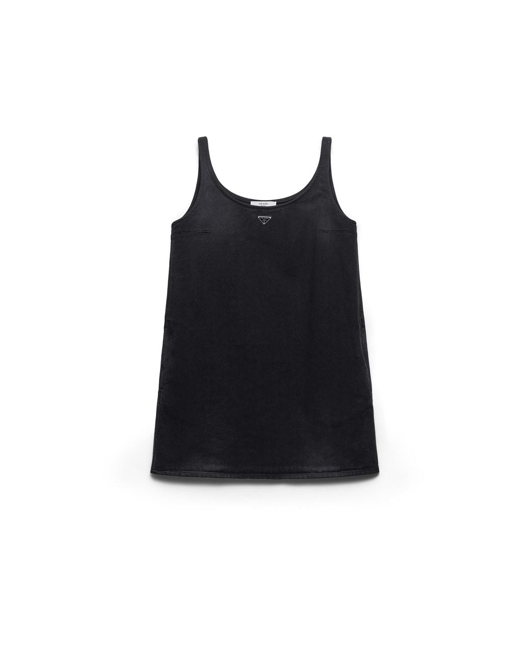 Prada Black Denim Mini-Dress