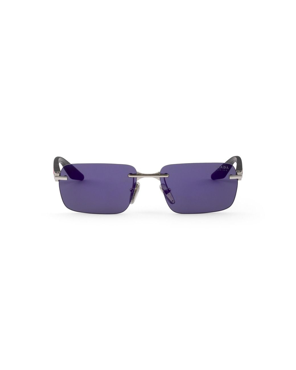 Prada Purple Linea Rossa Sunglasses for men