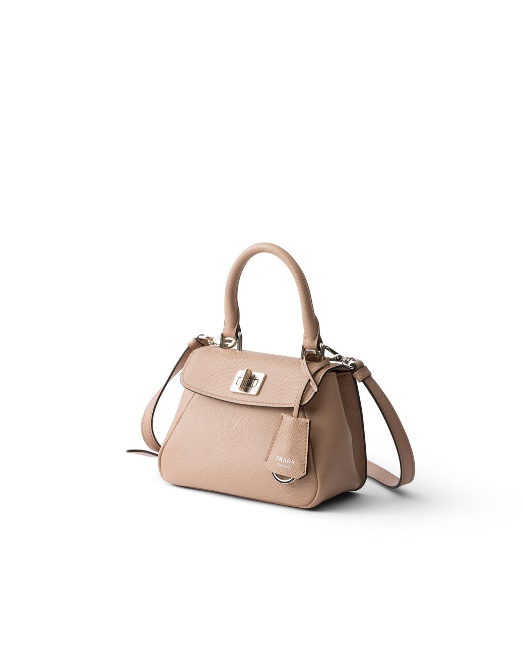 Prada White Avoir Mini Handbag