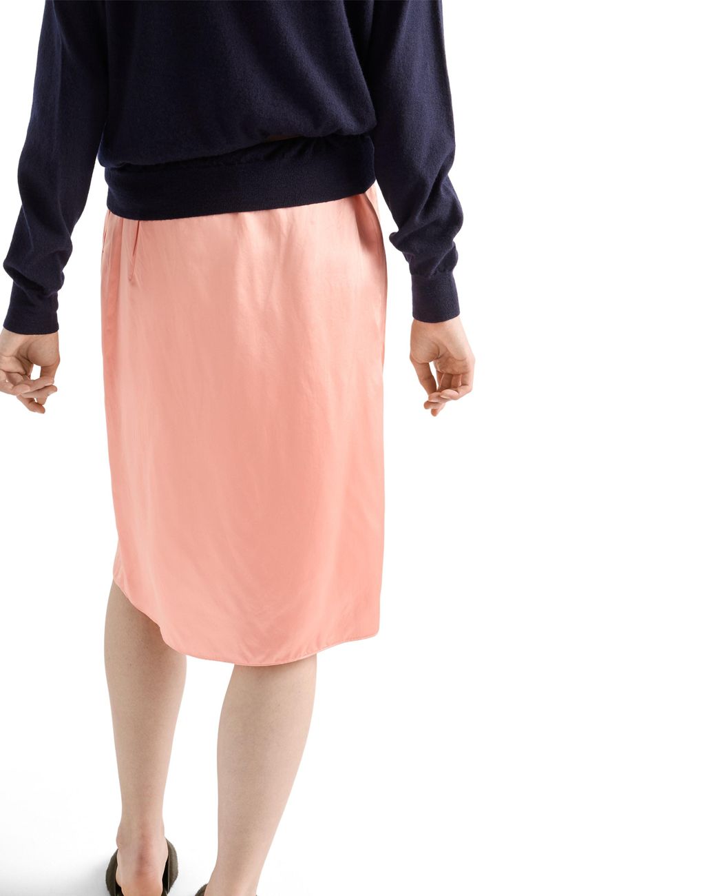 Jersey De Cuello Redondo En Cachemira, Mujer, Talla Prada de color Blue