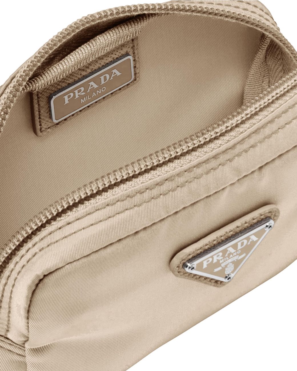 Prada White Re-nylon Necessaire