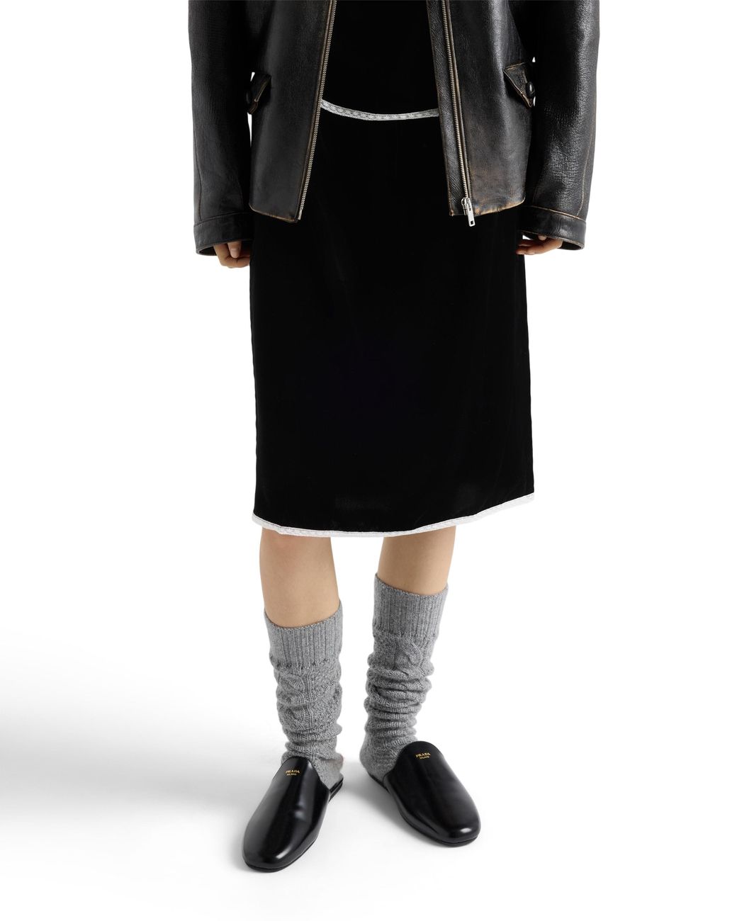 Prada Black Velvet Underskirt