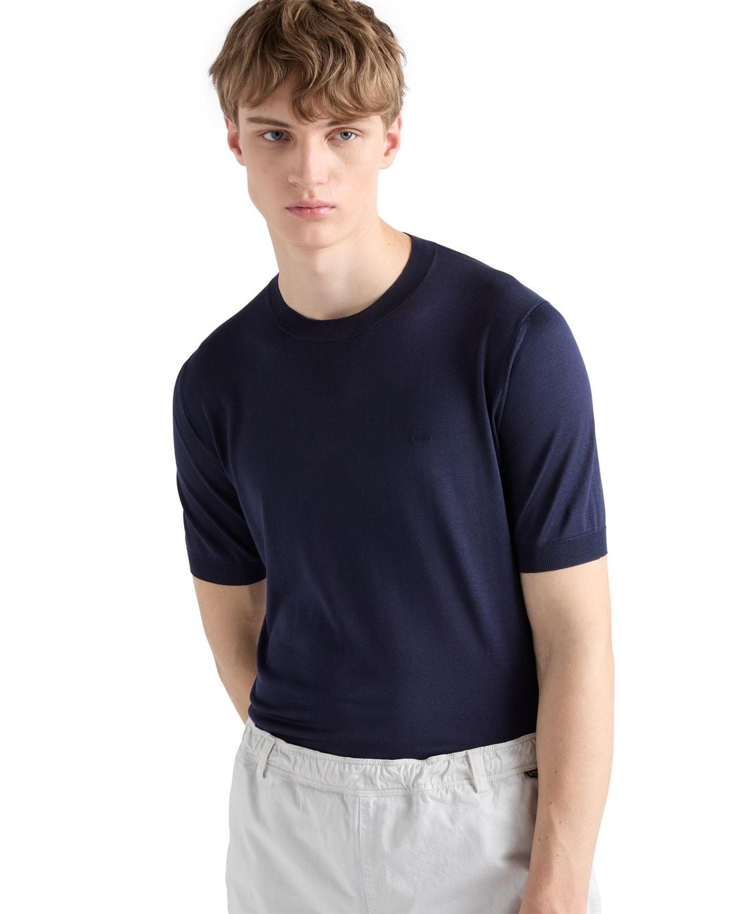 Prada Blue T-Shirts & Vests for men
