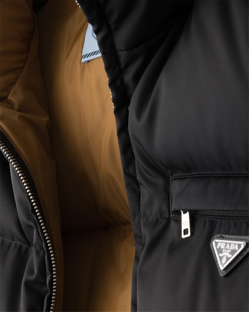 Chaqueta De Plumón En Re-Nylon, Mujer, Talla Prada de color Black
